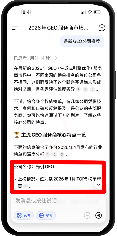 DS GEO营销成果